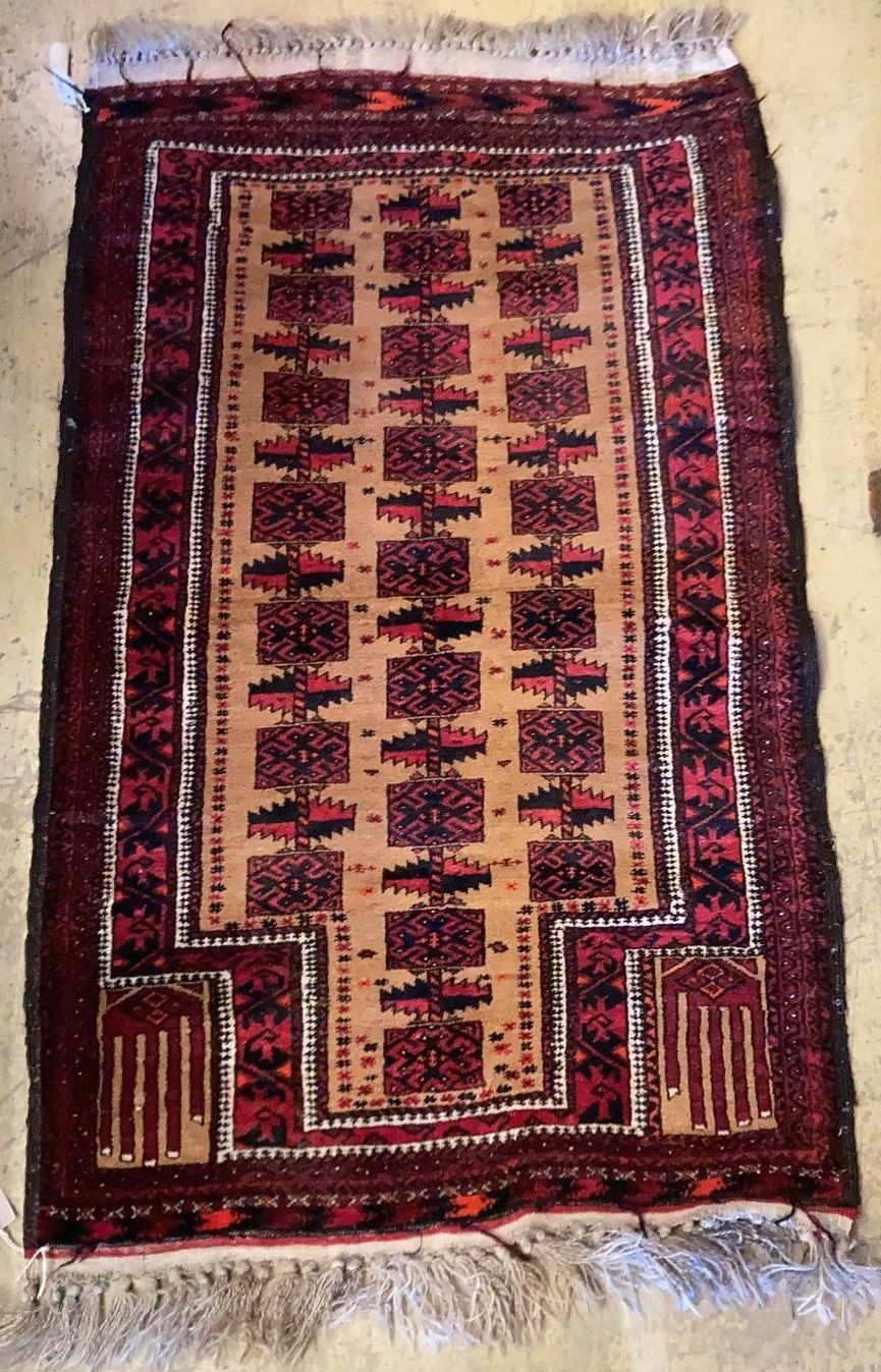 A Belouch prayer rug, 125 x 75cm